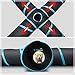 Creaker 4 Way Cat Tunnel Collapsible Pet Play Tunnel Tube Toy with a Bell Toy & a Soft Ball Toy for Cat, Puppy, Kitty, Kitten, Rabbit