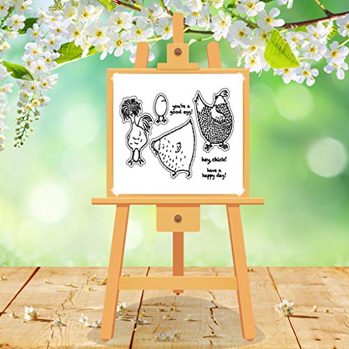 Happy Chick DIY Cutting Dies Stencil Silicone Stamp Scrapbooking Embossing Paper Card Decor