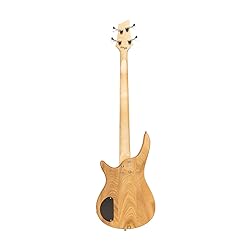Stagg 4 String Bass Guitar, Right, Natural, Full