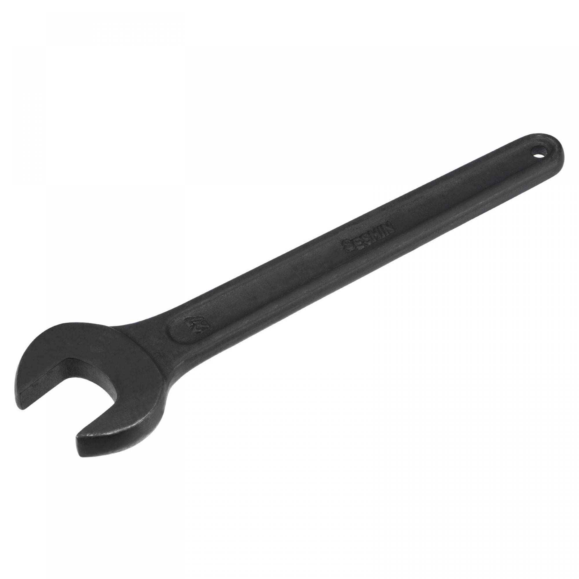 uxcell 27mm Open End Spanner, Carbon Steel Single Head Wrench Hand Tool