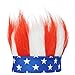 All -American Fourth of July Crazy Hair Headband Accessory, Fabric, Standard Size