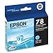 EPSON 78 Claria Hi-Definition Ink Standard Capacity Light Cyan Cartridge (T078520) Works with Artisan 50, Photo R260, R280, R380, RX580, RX595, RX680