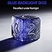 Polyhedral Dice Sets Blue Galaxy Dice Great for Dungeons and Dragons & Tabletop Games, RGP & DnD Games, Math & MTG