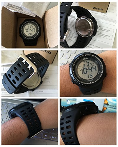 big face digital watch