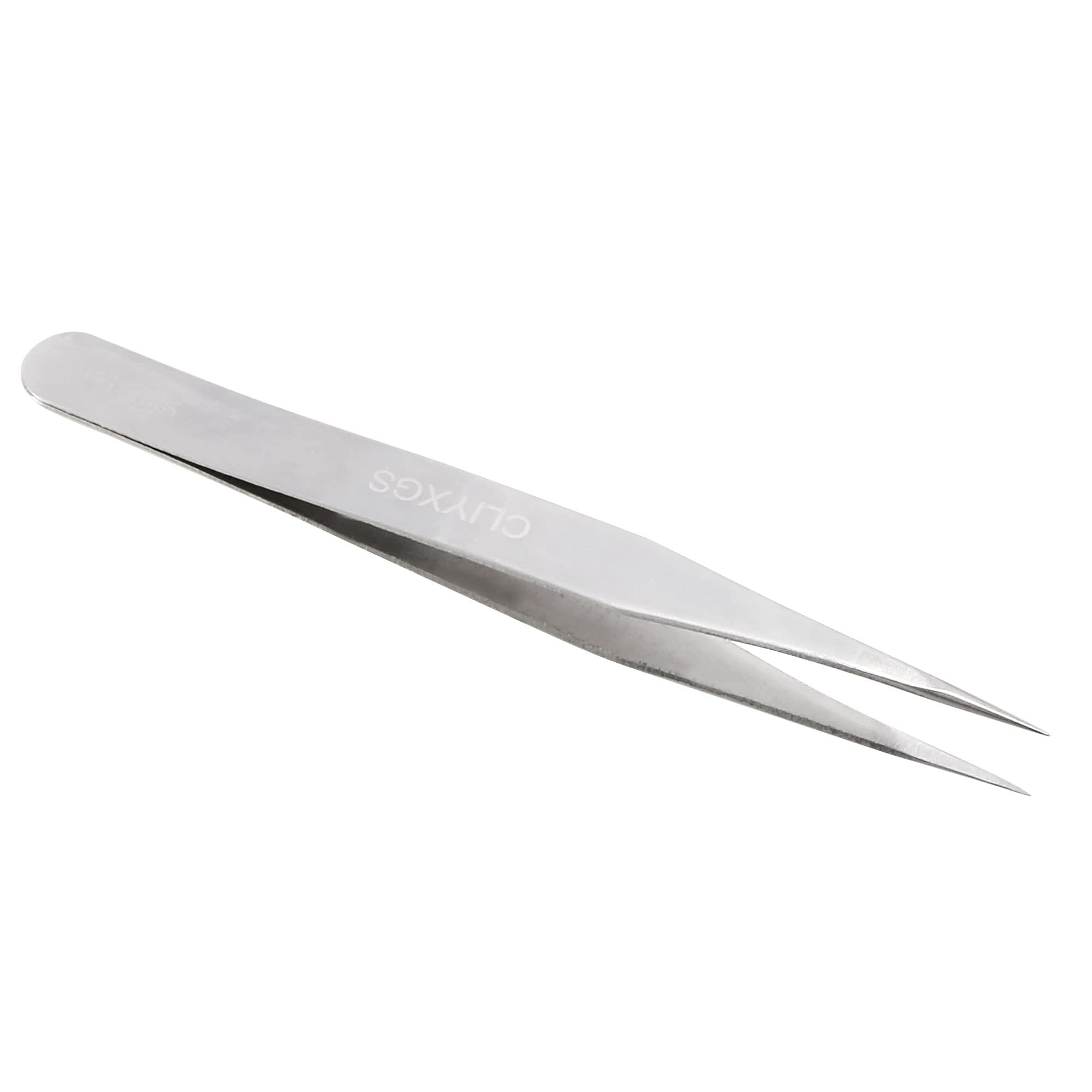 Sourcingmap Non-Magnetic Firm Straight Tip Tweezer Watch Repair Tool