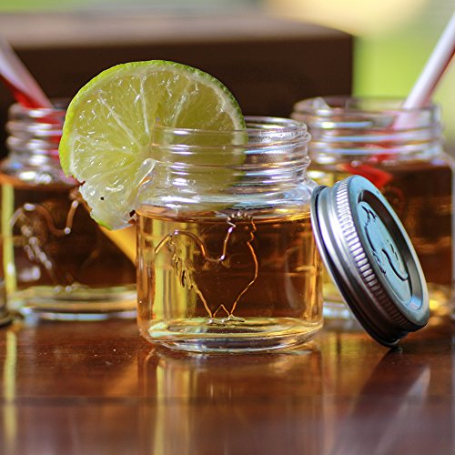 1 Rooster+Mason+Jar+Shot+Glasses