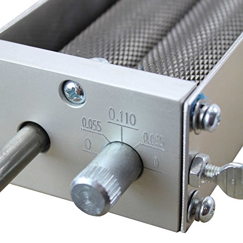 Barley Mill, Barley Grain Crusher, Barley Roller Grinder Stainless Steel with Mounting Board - Thumbnail 6