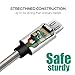 8 Inch Short Micro USB Charger Cable, Puridea [ 5 Pack ] Fast Charging Micro USB Cord, High Speed USB 2.0 Sync Data Cable for Samsung, HTC, Motorola, Nokia, Kindle, MP3, Tablet and More