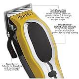 Wahl 79520-3101P Groom Pro Total Body Grooming Kit, high-carbon steel blades, Yellow & Black