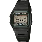 Casio F-91W-3DG - Black Watch, Black/White, Strap