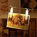Reabeam Photo Clips String Lights, Twinkle Light,Wedding Anniversary Party,Home,Bar, Coffee Shop,Christmas Halloween Decor Lights,Battery Powered for Hanging Pictures,Notes,Memos,Artwork
