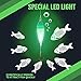 Glow Lion Green LED Underwater Night Fishing Lights (Green (2 Packs))