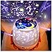 KISTRA Star Projector Night Light for Kids Bedroom (6-Films), 360°Rotating LED Starry Sky Nightlight, Table Lamp, Brightness & Color Adjust, Best Gift, XGu-005