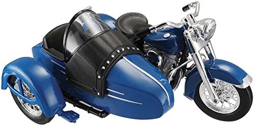 Collectible 1952 Harley Davidson Hydra Glide &amp; Side Car 1:18 Scale Die Cast
