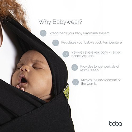 1 Boba+Baby+Wrap+Carrier+Black