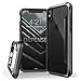 Raptic Shield, Compatible with Apple iPhone X/Xs (Formerly Defense Shield) - Military Grade Drop Tested, Anodized Aluminum, TPU, and Polycarbonate Protective Case for Apple iPhone X/Xs, Black