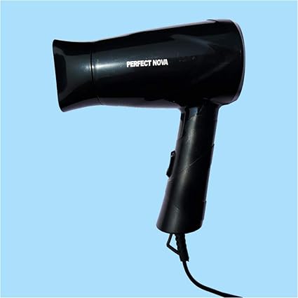 Perfect Nova (Device Of Man) PN 113 Silky Shine 650 W Hot and Cold Foldable Hair Dryer (Black)