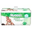 Huggies Pure & Natural Diapers, Size 2, 72 Count (Pack of 2)