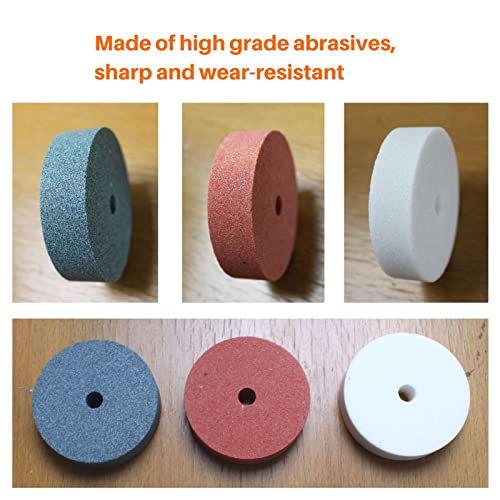 Amacupid 3 Inch Buffing Polishing Wheel Kits(7 Pieces), For Mini Bench
