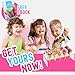 Clear Acrylic Ice Cream Cone Holder Stand 10 Holes to Display Snow Cones Sushi Hand Rolls Popcorn Candy French Fries Sweets Savory, Ice Cream Recipe Ebook Included