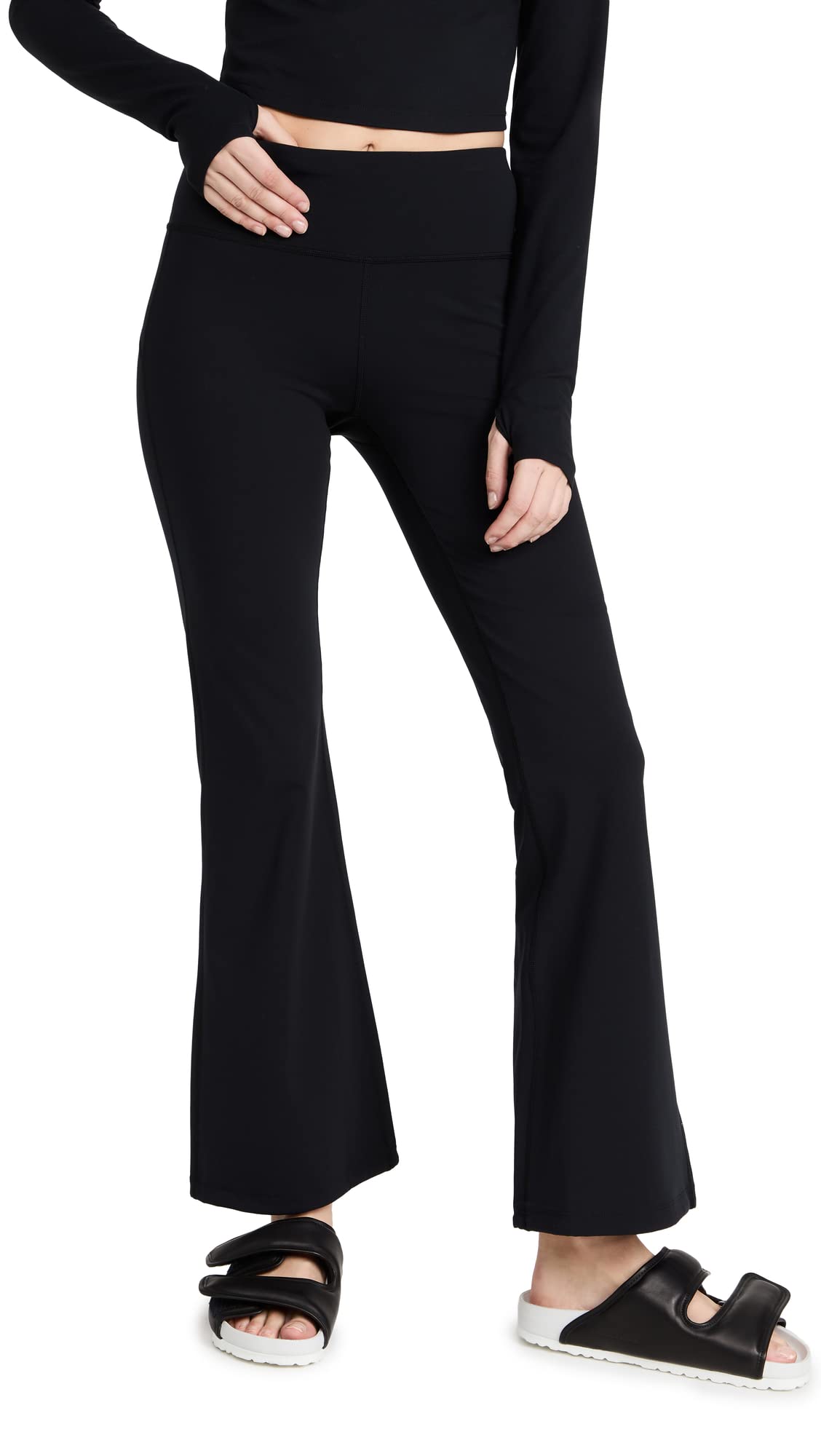 Photo 1 of XS Sweaty Betty Women's Power 30" Kick Flare Workout Pant Black