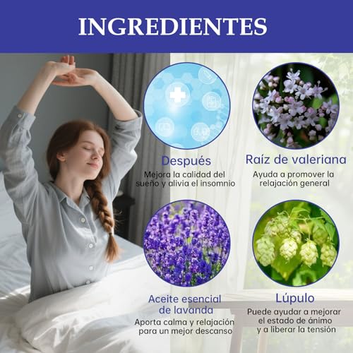 60 Parches para Dormir, Parches de Acción Rápida para Ayudar a Dormir Para Hombres y Mujeres, Sleep Patches Ingredientes 100% Naturales, Aliviar la Fatiga Física y la Ansiedad