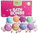 Kids 8XL Bath Bombs Gift Set with Surprise Ring Toys - Schone Body Bath Fizzies, Safe for Kids, Surprise Toys, Great Ingredients that Don't Stain the Tub