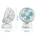 MangGou Mini Fan, USB Desk Fan, Small Quiet Portable Table Cooling Fan with Retractable USB Cable and 360 degree adjustable for Office Home or Traveling (Fragrance Scatter)