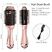 Hair Dryer Brush, One Step Hair Dryer & Volumizer, Hot Air Brush, 3-in-1 Negative Ion Straightening Brush Salon and Curly Hair Comb Reduce Frizz and Static