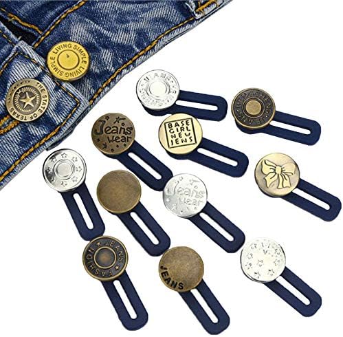JK Home - 5 unidades, 10 unidades, 40 piezas, broche extraíble sin ...