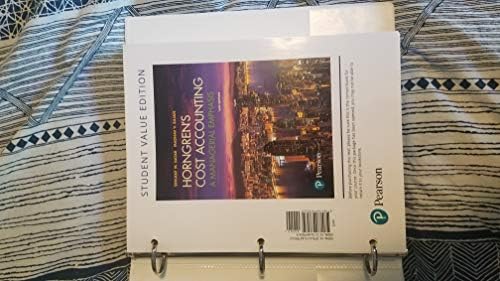 Amazon.com: Horngren's Cost Accounting [RENTAL EDITION