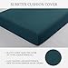 Subrtex Stretch Spandex Protector Slipcover (Chair Cushion, Turquoise)