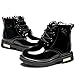 CIOR Boy and Girl's Winter Warm Ankle Boots Zipper Cute Casual Shoes(Toddler/Little Kid)