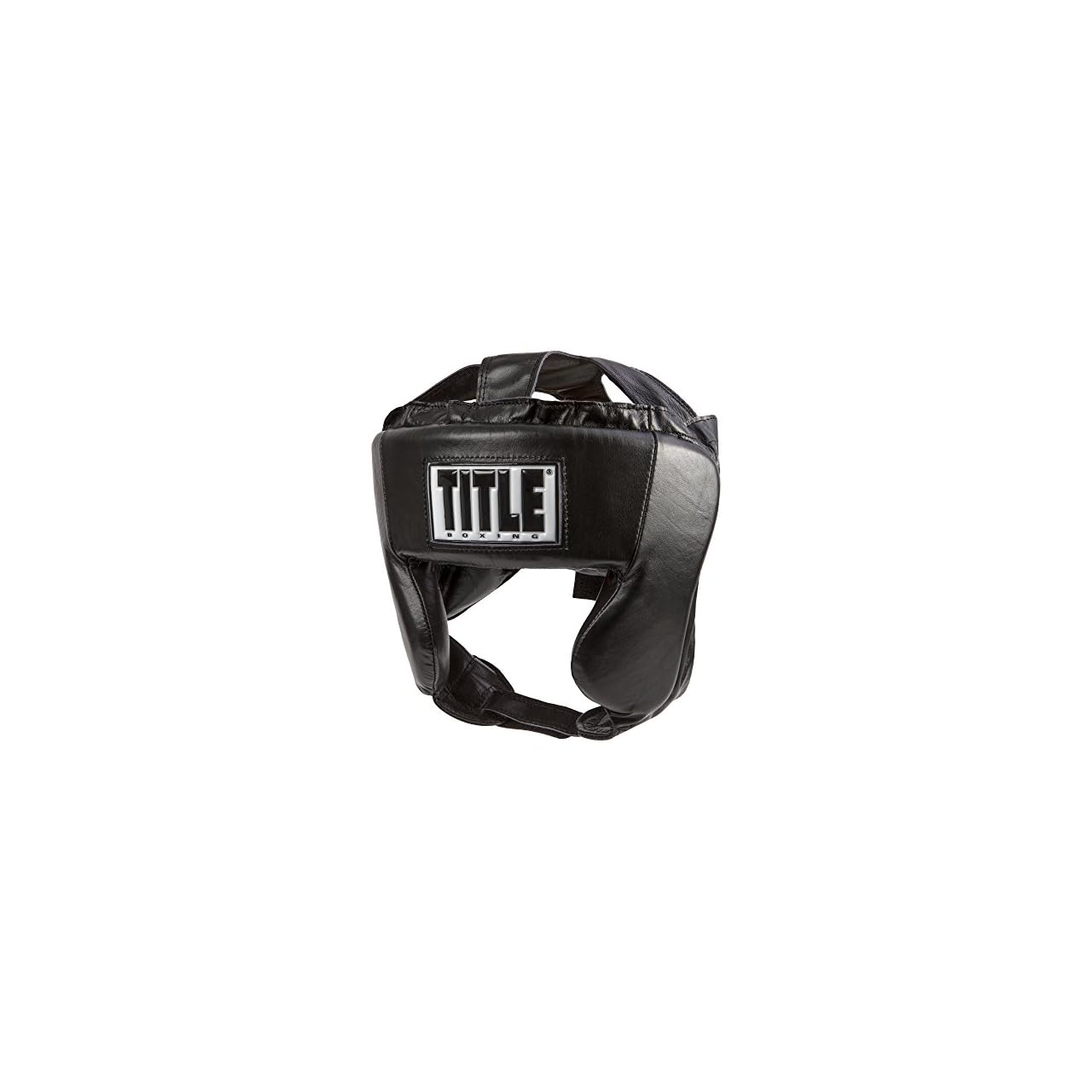 TITLE Boxing HiPerformance Leather Headgear, Black