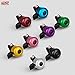 Arltb Mini Aluminum Bike Bell 20-22mm for Kids Durable Crisp Loud Anti Rust Fit Mini Bicycle Bells Handlebars Horn Accessories (5 Colors)