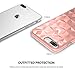 Ringke Air Prism Compatible with iPhone 8 Plus Case, 3D Artistic Jewels Design Slim Unique Diamond Stylish Pattern Soft Gel TPU Drop Protection Cover for iPhone 7 Plus - Rose Gold Crystal