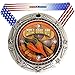 Decade Awards Chili Cook-Off Medal World Class Medal - 3 Inch Wide Chili Competition Medallion with Stars and Stripes American Flag V Neck Ribbon