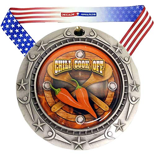 Buy Decade Awards Chili CookOff Medal World Class Medal 3 Inch Wide