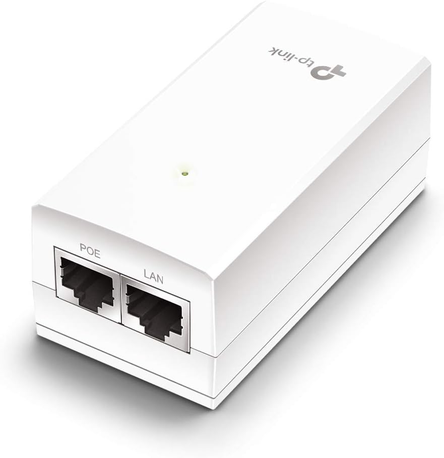 TP-Link TL-PoE2412G 24V PoE Injector Adapter Gigabit Passive 100M Wall Mount