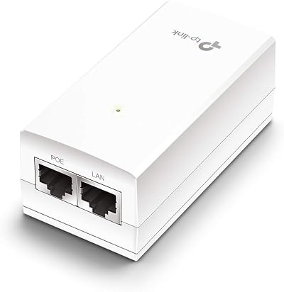 TP-Link TL-PoE2412G 24V PoE Injector Adapter Gigabit Passive 100M Wall Mount