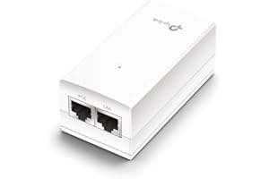 TP-Link PoE Injector | PoE Adapter 24V DC Passive PoE | Gigabit Ports | Up to 100 Meters(325 feet) | Wall Mountable Design (T