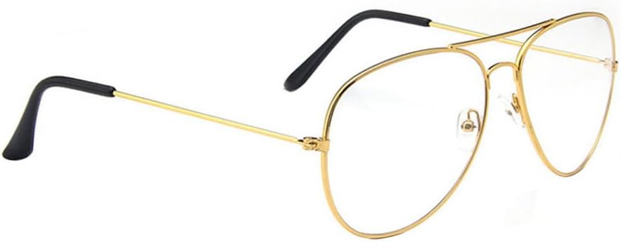 aviator clear lens glasses uk