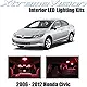 XtremeVision Honda Civic 2006-2012 (10 Pieces) Green Premium Interior LED Kit Package + Installation Tool