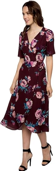 everly wrap dress