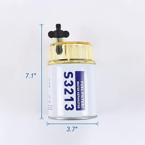 Marine S3213 Fuel Filter Water Separator Complete Kit