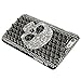 7 Case - LU2000 3D Handmade Cool Skull with Special Pyramid Studs and Spikes Rivets Design Hard Cover Black PC Case for Apple iPhone 7 (4.7'') with Soft Phone Velvet Pouch (Cool Skull)