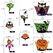 90pack Halloween Cupcake Decorations 45 Cupcake Wrapper 45 Cupcake Toppers Liner Muffin Cases Pumpkin Spider Ghost Halloween Party Supplies Party Favors Baby Shower Party Birthday Decoration CooFood
