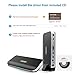 UNITEK Dual-Display USB 3.0 Universal Docking Station with HDMI (up to 2048x1152 Resolution) and VGA Outputs, RJ45 Gigabit Ethernet, Audio, 2 USB 3.0 Ports, 5V/2A Power Adapter for Windows