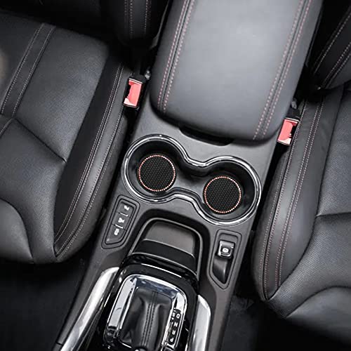 Bronkige 2PCS Bling Car Cup Coaster, Rhinestone Anti Slip Silicone Car Insert Coaster, 2.75 Inch Universal Vehicle Bling Cup Holder Insert Coaster Suitable for Most Cars (Pink)