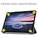 Samsung Galaxy Tab S4 10.5 Case, TopACE PU Leather Smart Case with Stand Function for Samsung Galaxy Tab S4 SM-T830 Wi-Fi/SM-T835 4G LTE 10.5-inch 2018 Release Tablet (Black)